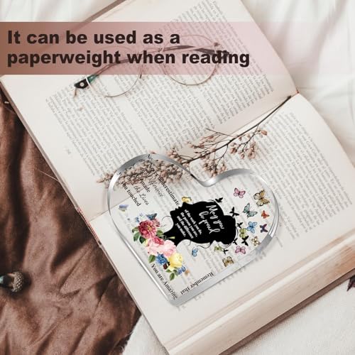 Image of Inspirational Gifts for Women Friends, Thank You Appreciation Gifts for Coworker Nurse Teacher Female Counselor Boss Lady, Birthday Farewell Gift, Butterfly Inspiration Gift Decorative Signs Plaques
