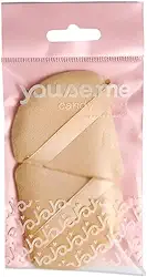 Kit 02 Esponja Triangulo Para Pó Solto e Compacto Youse.me Face Beautiful (Bege)