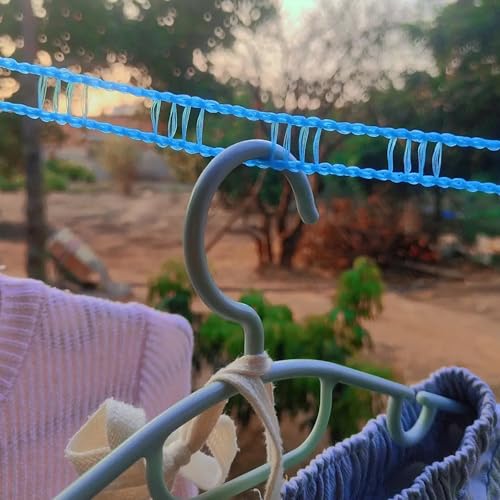 4 PCS 5 Meters Portable Travel Clothes Lines, Washing Line Outside - Image 5
