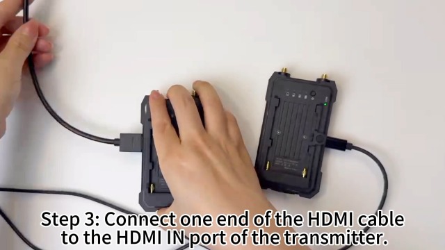 Watch Pairing step of WL082 Wireless HDMI Transmitter and Receiver