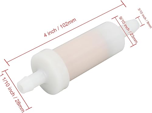 Miniatura 2 de 2 filtros de combustible de 516 pulgadas compatibles con Sea Doo 275000262 275000051 Mercury Mariner 35-816296-4 35-816296Q2 Polaris 2530008