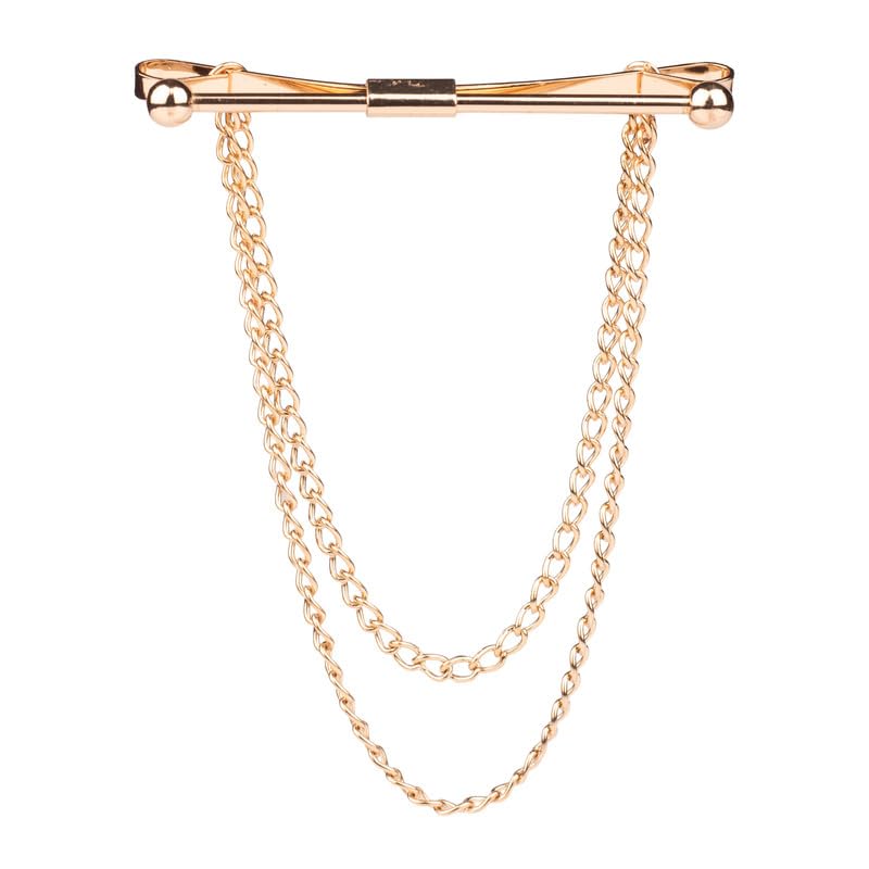 Chain Collar Bar Pin for Men-image-38