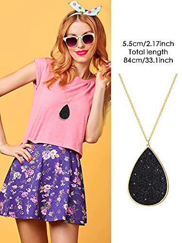 image for Hicarer 4 Pieces Women's Glitter Jewelry Set Bridal Wedding Multi-Laye