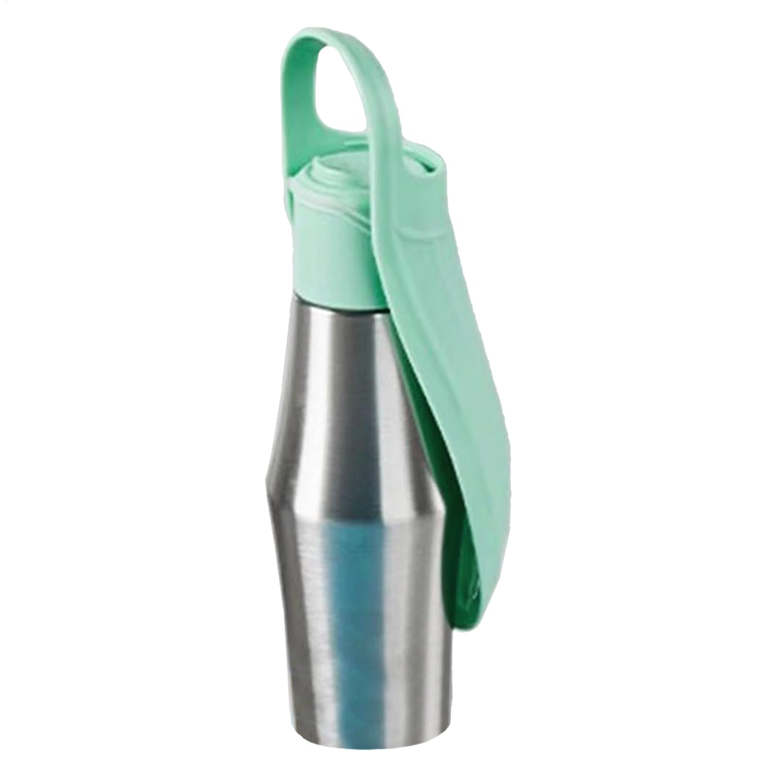 Bouteille d'eau pour chiens de 0,75 l en acier inoxydable pour voyage