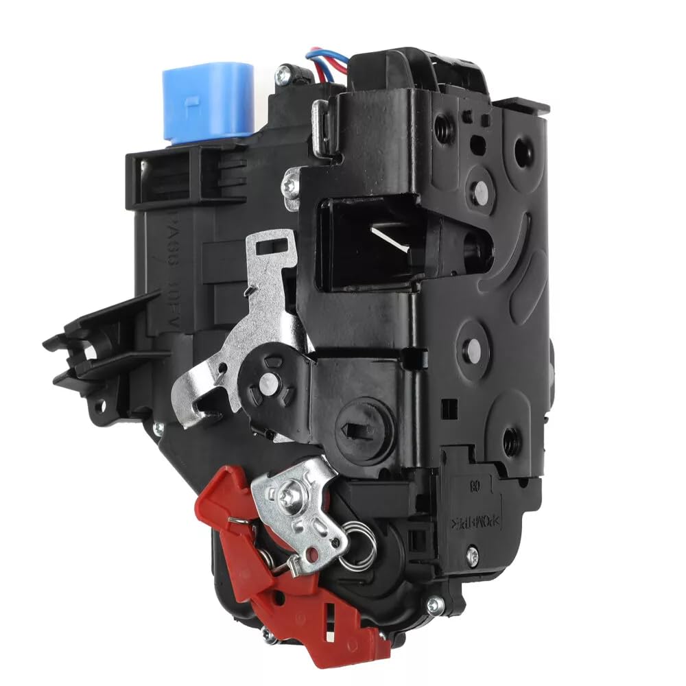 Actionneur de mécanisme central de verrou de porte arrière gauche Compatible avec Altea 5P1 Toledo III 5P2 Golf V Remplacement pour 3D4839015A 7L0839015D 7L0839015E 7L0839015 Türschloss