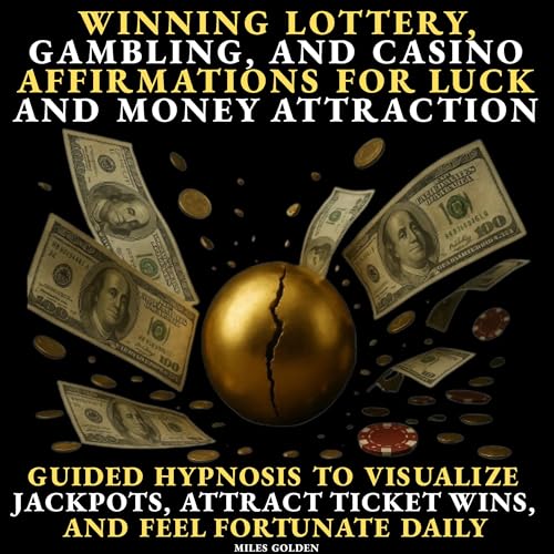 Page de couverture de Winning Lottery, Gambling, and Casino Affirmations for Luck and Money Attraction