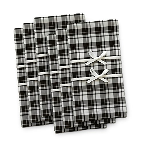 Men’s Organic Handkerchief Extremely Soft & Absorbent Hankie Assorted 6 Piece Woven Set Durable & Hypoallergenic, 17 x 17 Inches, Black & White Plaid Men’s Organic Handkerchief Extremely Soft & Absorbent Hankie Assorted 6 Piece Woven Set Durable & Hypoallergenic, 17 x 17 Inches, Black & White Plaid