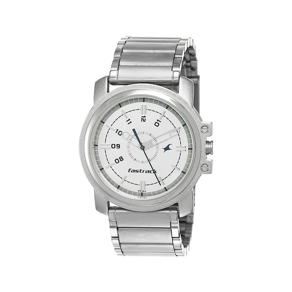 Fastrack Quartz Analog Silver Dial Silver Stainless Steel Strap Watch for Guys - NS3039SM01 - Review, Price and Buying Guide