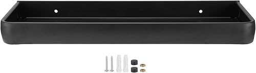 Estante de almacenamiento montado en la pared de 15.7 pulgadas, organizador de condimentos resistente, organizador de condimentos resistente,