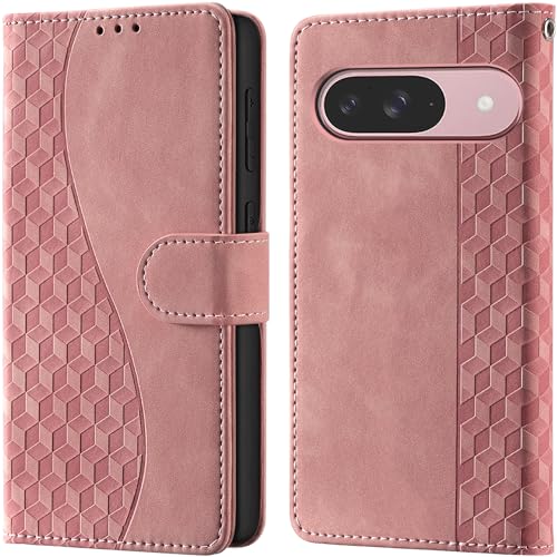 Flip Wallet Case for Google Pixel 9/9 Pro Pink
