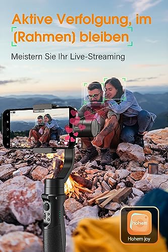 Hohem Smartphone Gimbal Stabilisator iSteady Mobile für Videoaufnahmen