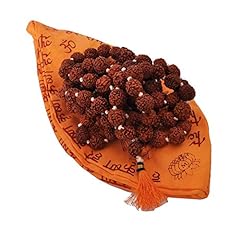 Rudraksh Mala+Japa bag yellow