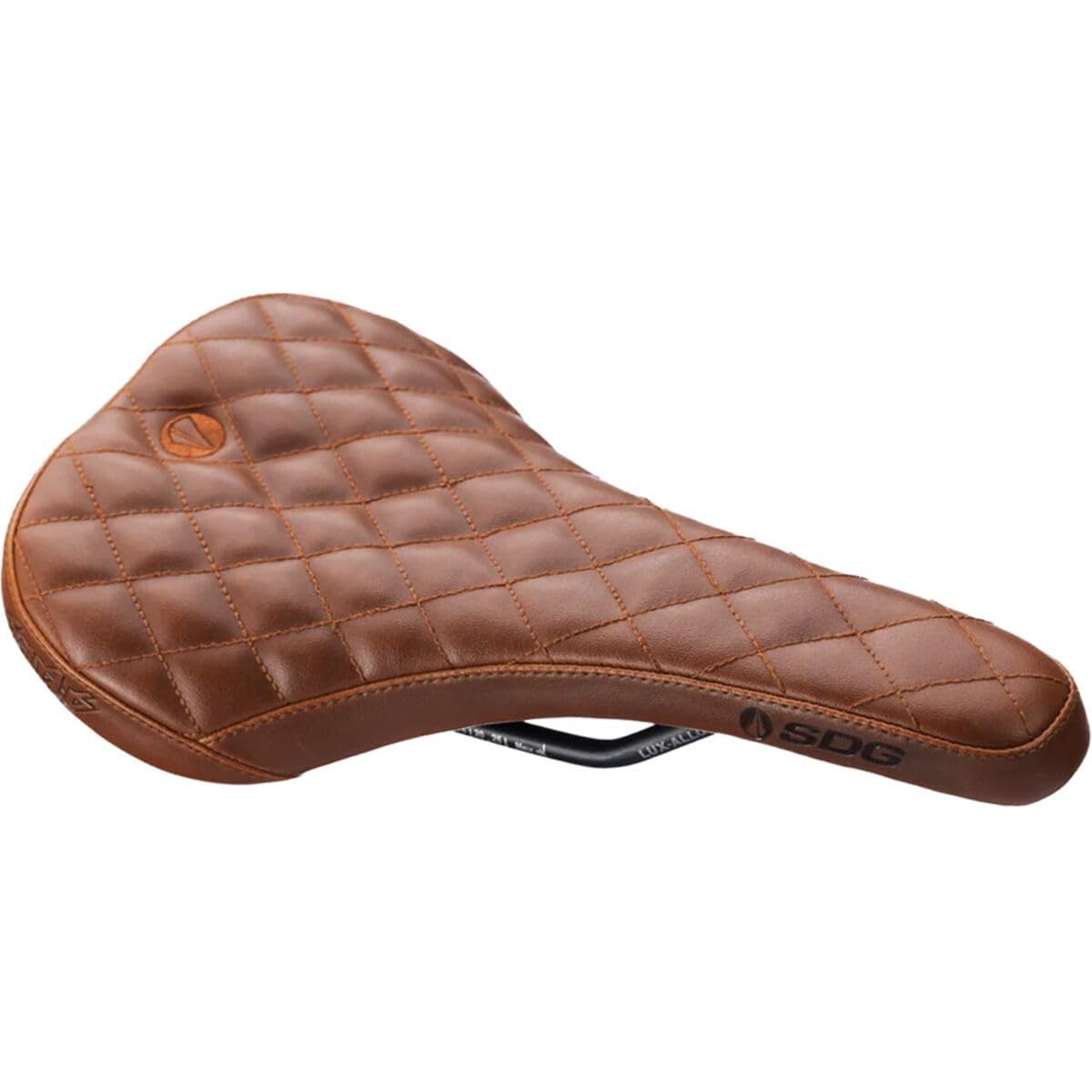 SDG Bel-Air V3 Traditional Sensus Saddle – Tan | MTB, Trail & Gravel Performance Saddle with Cut-Out & Lux-Alloy Rails