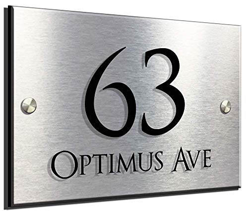 CHOICE-OF-FONTS-Premier-House-Number-Sign-Giving-young-disabled-people-employment10-year-Guarantee