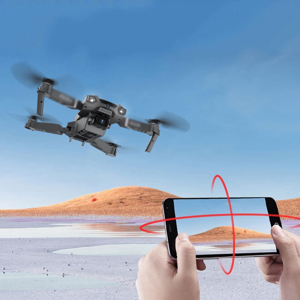 GUYANA Mini Drone per Bambini con Telecamera 4K HD FPV Giocattoli Telecomandati Regali per Ragazze con Impostazione Dell'altezza del Flusso Ottico, Evitamento Intelligente degli Ostacoli,