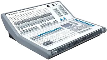 DMX512 Lighting Controller Console Mini Pearl 1024A 1024 Channels Stage Light Control Board for DJ, Disco, Events