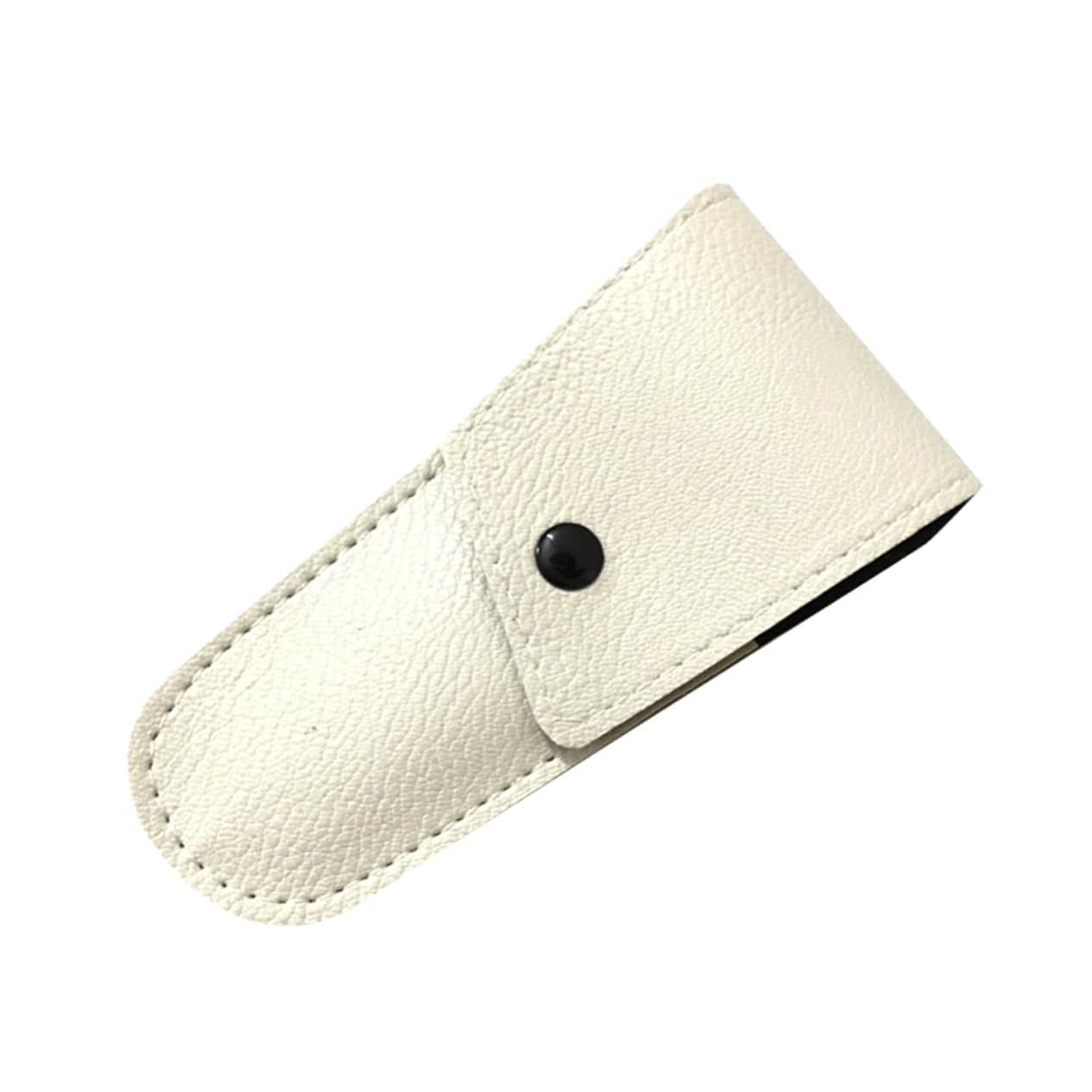 Healeved 9piezas Tijeras Para Barba De Acero Inoxidable Kit De Cuidado Personal Pequeñas Tijeras De Precisión Funda De Cuero y Peine Para Barba Herramienta De Estilo y Recorte Para
