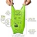 PLANET POOP Home Compostable Dog Poop Bags Extra Long with Handles | Large Single Roll 200 Grab & Go | Un-scented Dog Waste Bag | Leakproof Doggy & Cat Bags | Plant-Based Pet Supplies