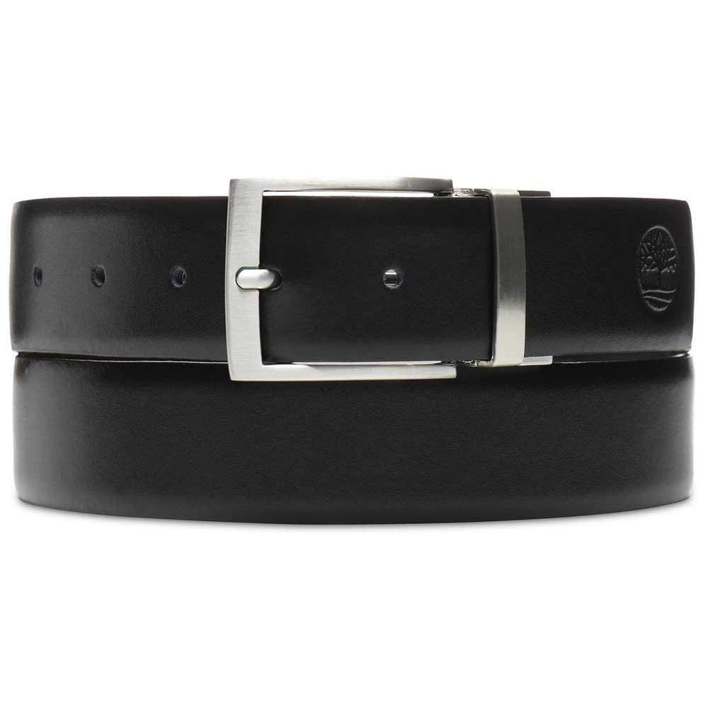 Timberland 35mm Odwracalny Plac Tip Belt Pasek, Czarny, XL Męski, Czarny