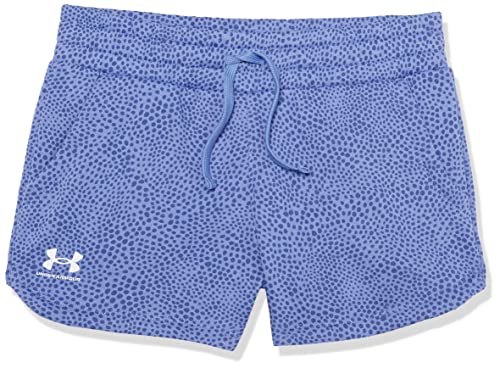 Under Armour Girls' Rival Fleece Print Shorts