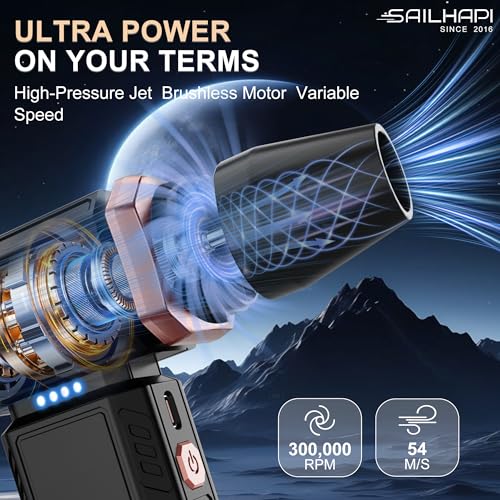 SAILHAPI 300000RPM Variable Speed Blower