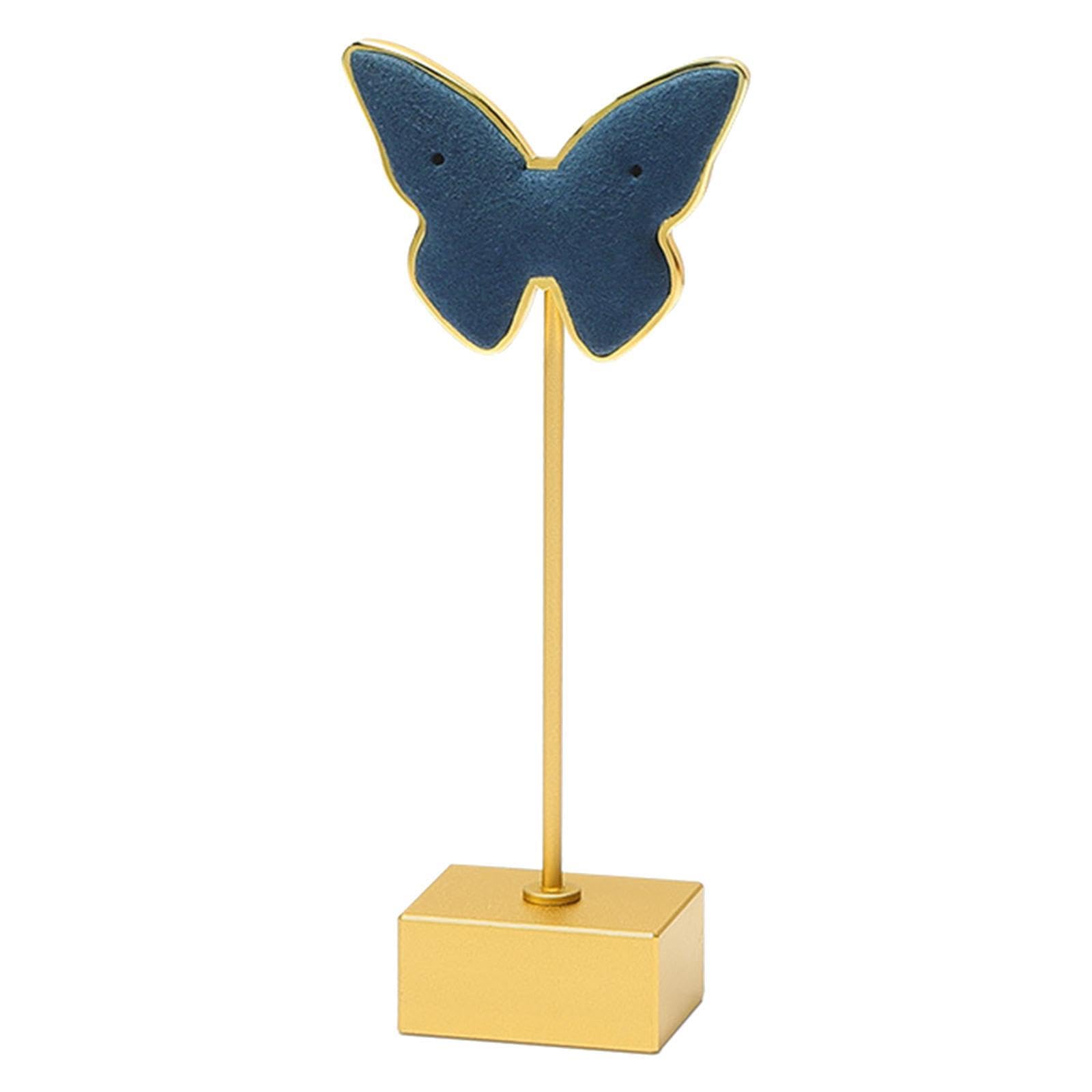 TWISAXC Unique Jewelry Stand Display With Butterfly Shape Organizer For Effective Display In Retail And Event Photography Tabletop Jewelry Rack For Store
