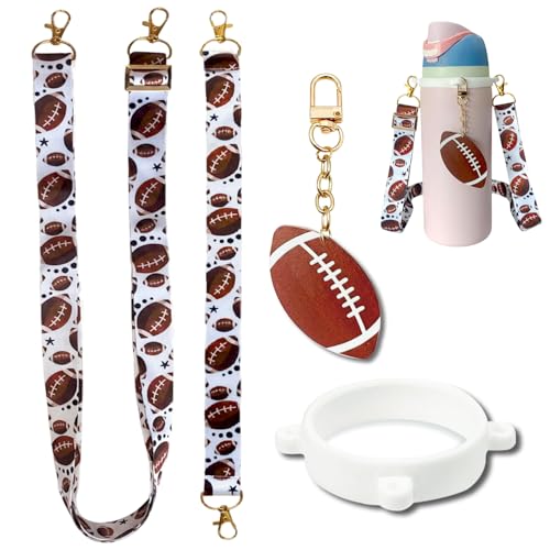 Rugby Handle Strap Accessories Set Compatible with Owala Stanley Cup