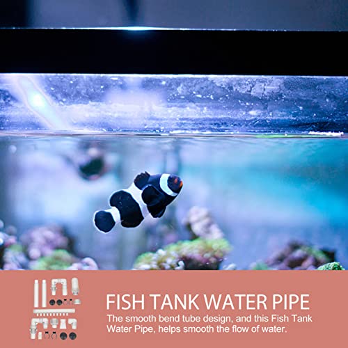 POPETPOP Aquarium Filter Bucket Water Pipe Accessories 12Mm Inlet Outflow Tubes Replacement for Fish Tank External Filter with Smooth Bend Design - Image 4