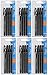 Papermate Erasermate Medium Point (1.0 mm) Black Erasable Ballpoint Pens, 4 count, (Pack of 6)