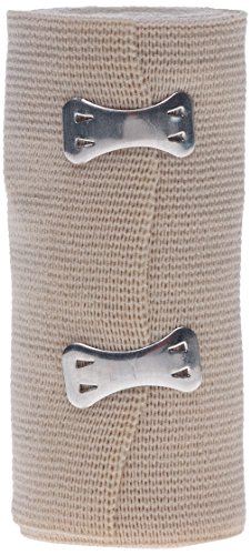 Medline Sure-Wrap Elastic Bandage with Clips, 4