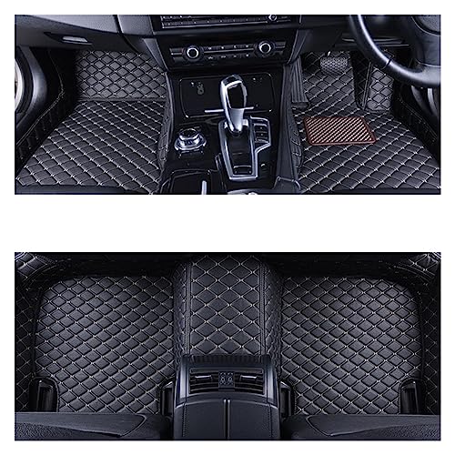 Tapis de sol voiture caoutchouc RHD anti-saleté pour Korando Nouveau Actyon C200 2012 2013 noir