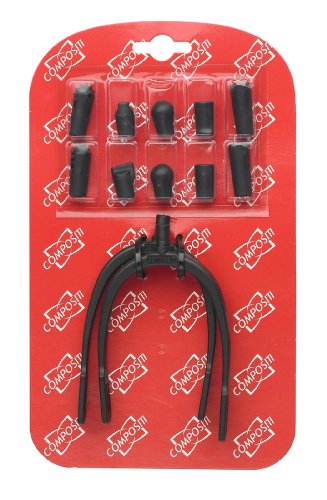 Hot Spurs W5 Pr Interchangeable Heads LC Bk/Wh