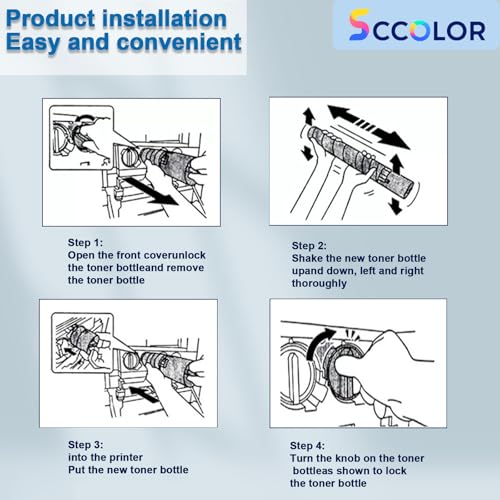 Image of IM C4510 IM C6010 Toner Cartridge High Yield Compatible for Ricoh IMC4510 IM 6010 842526 842529 842528 842527 Toner Set Replacement for Ricoh Savin Lanier IM C4510 IM C5510 IM C6010 IMC6010 Printer