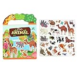 Generico Libro di Sticker per Bambini - Quaderno di Giochi...