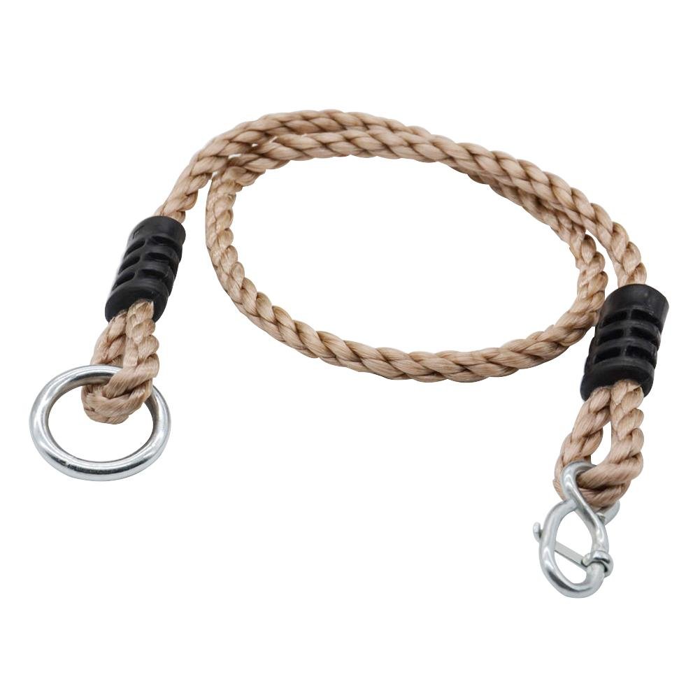 chifans Outdoor Swing Accessories Connecting Rope Ring Nylon Hoisting Rope Adjustable Tree Swing Rope Belt Swing Connecting Ring 2PCS
