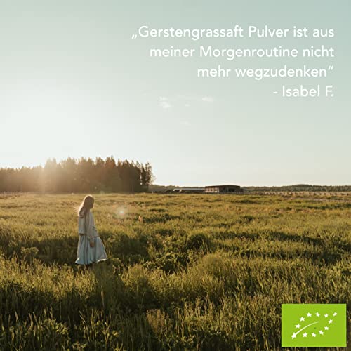 Zumo de Hierba de Cebada Ecológico en Polvo | Barley Grass Juice Powder (400 g) - Imagen 4