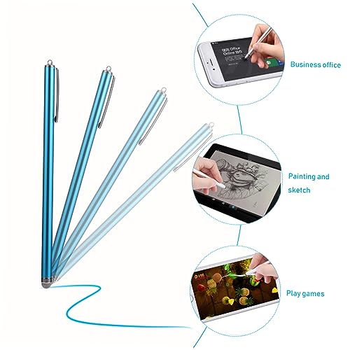 Lápiz capacitivo para teléfonos y tabletas Uonlytech estilógrafo puntas duraderas pack 12 6