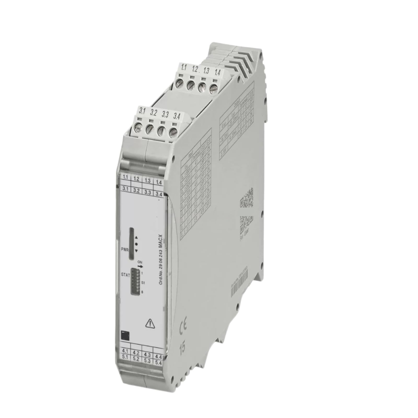 HKEJSJWA Measurement Transmitter MACX MCR-VDC-PT 2906243, Voltage Measurement Transmitter