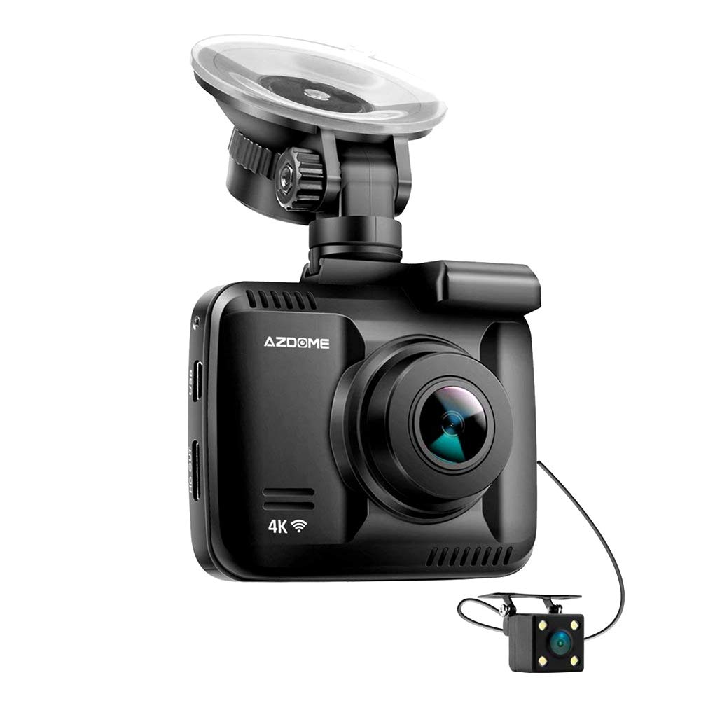 Buy AZDOME GS63H 4K+VGA Dash Cam Ultra HD 2160P Car Camera with WiFi