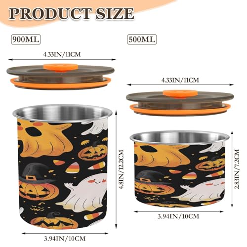 Contenedor Hermético para Café de Acero Inoxidable 17oz miniatura 3