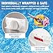 Doheny’s 3-Inch Stabilized Chlorine Tablets for Sanitizing Swimming Pools | 99% Pure Tri-Chlor, 90% Available Chlorine | Long-Lasting, UV-Protected, Slow-Dissolving | Individually Wrapped 50lb Bucket