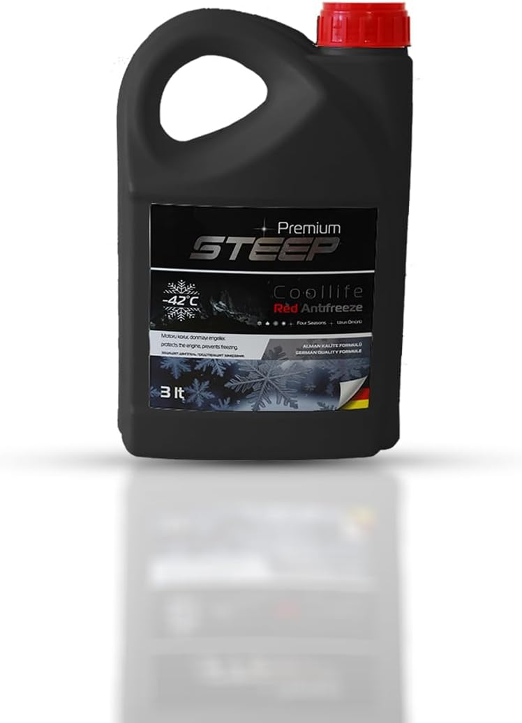 STEEP Coollife Antifriz -42 Derece Kırmızı 3 Lt