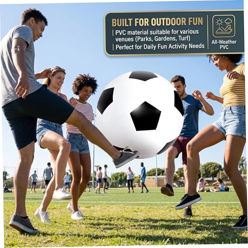Balón de fútbol gigante para compartir risas en familia este verano 2
