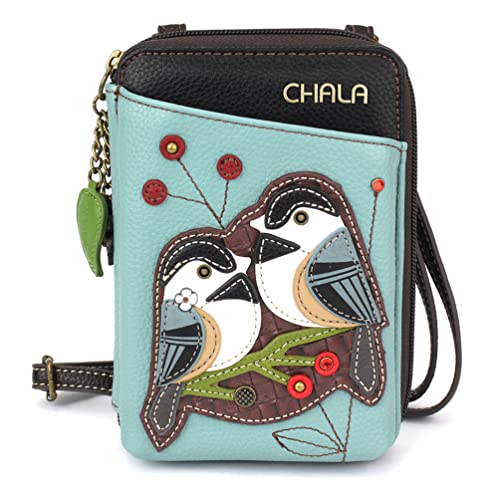 Image of CHALA Wallet Crossbody Cell Phone Purse - Women Faux Leather Multicolor Handbag with Adjustable Strap