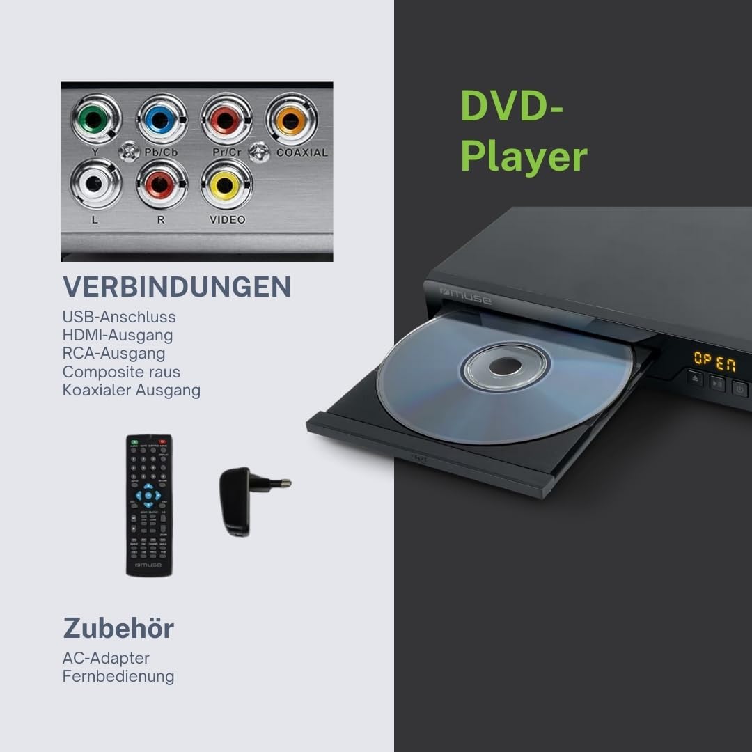 Compact dvd Speler Muse HDMI
