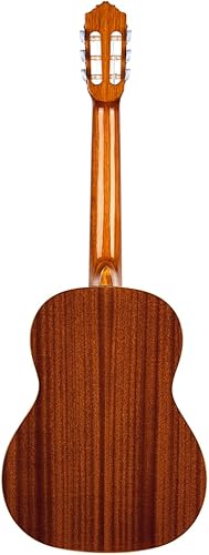 Miniatura 99 de Serie Familiar Guitarra Clásica de Nylon Tamaño 1/4 con Bolsa Tapa de cedro - Natural - Satén
