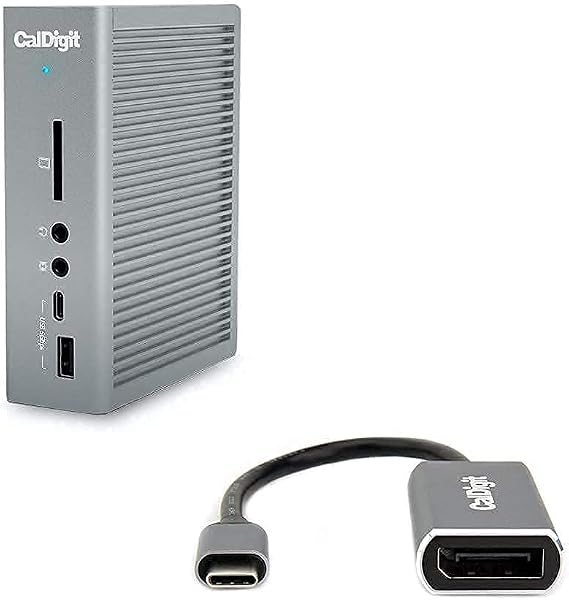 CalDigit TS3 Plus Thunderbolt 3 estación de acoplamiento con adaptador USB-C a DisplayPort 1.4 🥇✔️ ® A Pedido 🏆™