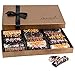 Barnett's Holiday Gift Basket Gourmet Bundle, Elegant Chocolate Covered Biscotti & Sandwich Cookies, Unique Food Gift Ideas for Men, Women, Birthday, Corporate, Mothers Day Baskets