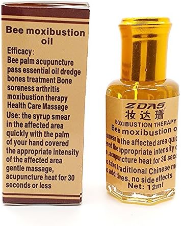 Balm Oil Rheumatic Pain Leg Pain Pain Relief Bee moxibustion 12 ml