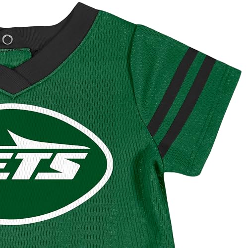Image of Gerber NFL Baby Girls Jersey Dress and Diaper Cover